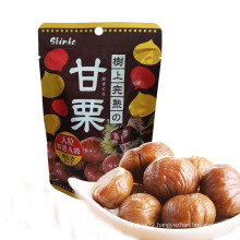 Best selling Roasted Peeled Chestnuts Snacks, ready to eaty healthy snacks food